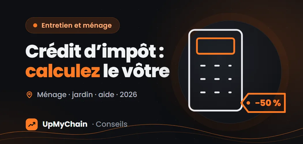 Calculateur du crédit d'impôt pour services à domicile 2026