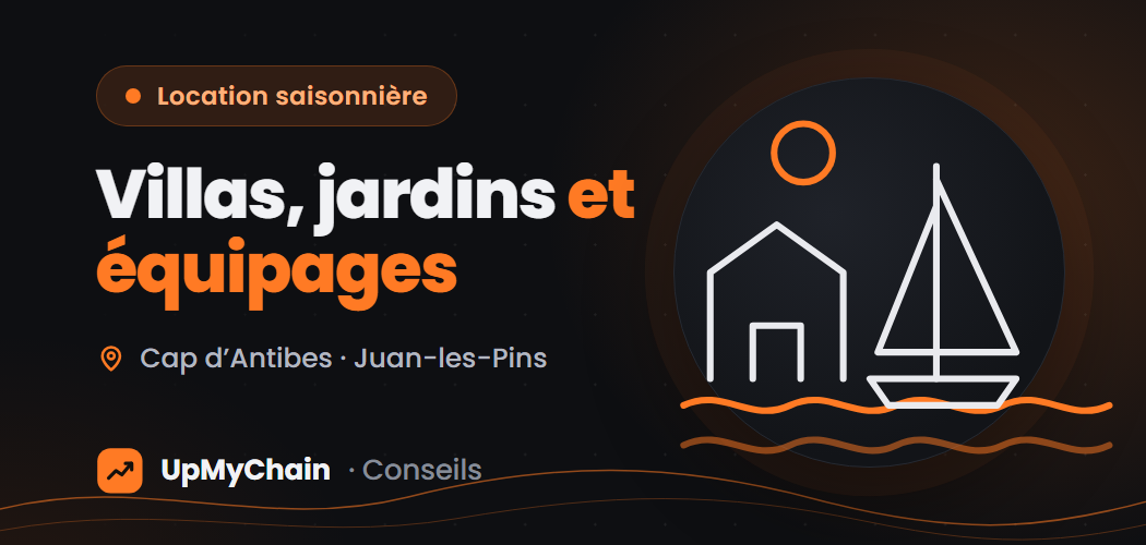 Conciergerie au Cap d'Antibes et à Juan-les-Pins : villas, jardins et équipages