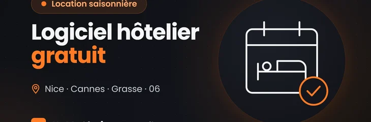 Logiciel hôtelier gratuit pour chambres d'hôtes et petits hôtels du 06